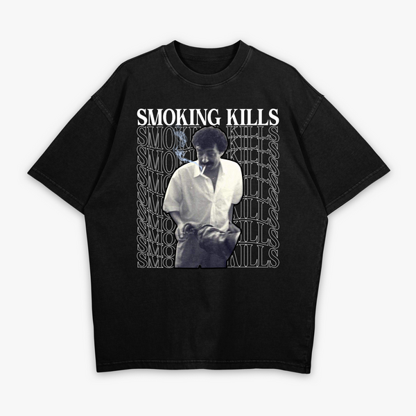 SMOKING KILLS - TUNG ÖVERSTOR T-SHIRT