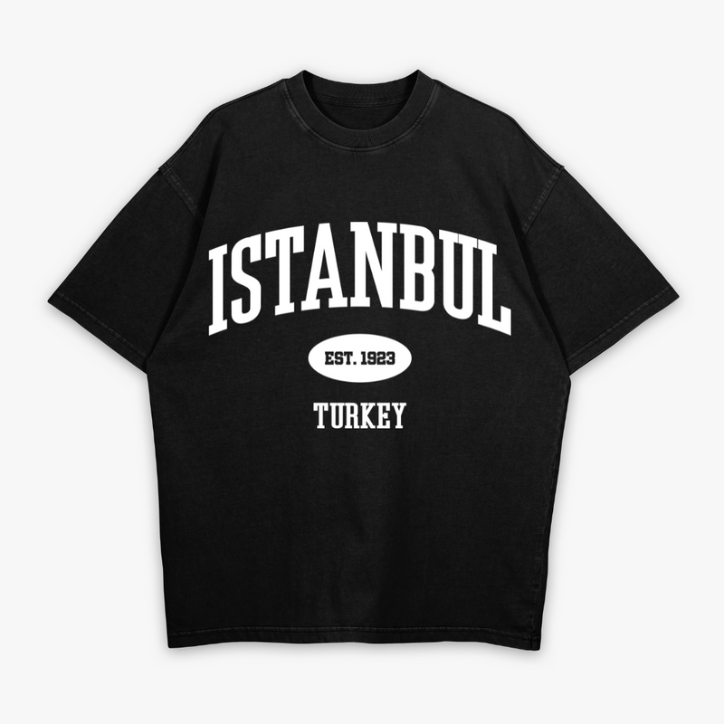 ISTANBUL - T-SHIRT OVERSIZE ÉPAIS