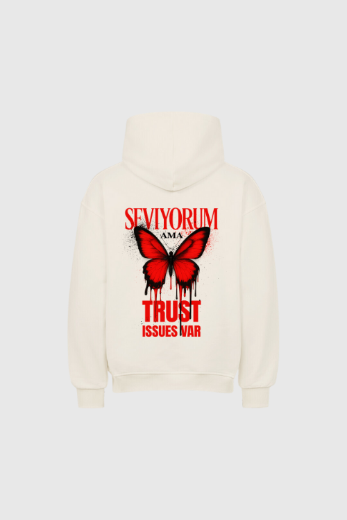 TRUST ISSUES -  Oversized Hoodie