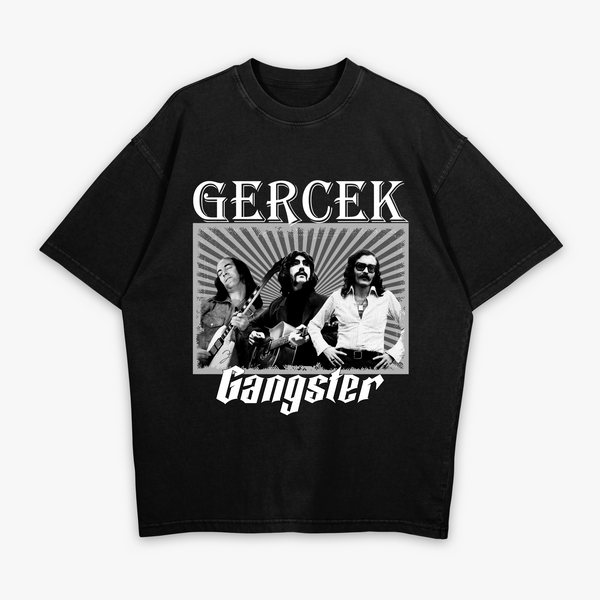GERCEK GANGSTER - BOŞ Büyük Beden Gömlek
