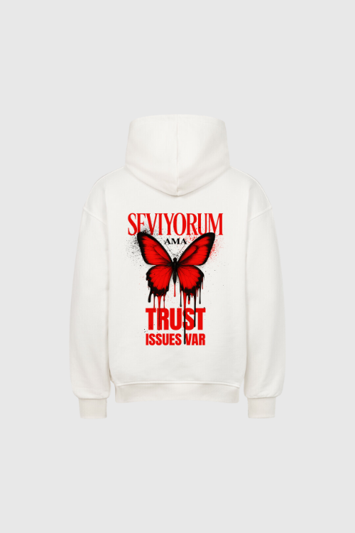 TRUST ISSUES -  Oversized Hoodie