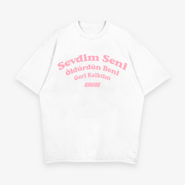 SEVDIM SENI - Camicia oversize VACANCY