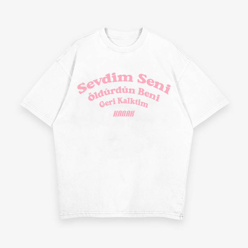 SEVDIM SENI - Camicia oversize VACANCY