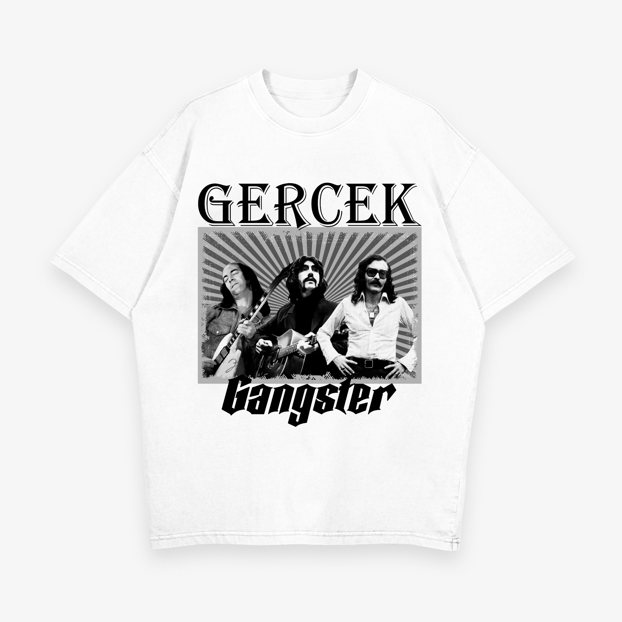 GERCEK GANGSTER - VACANCY Oversized Shirt