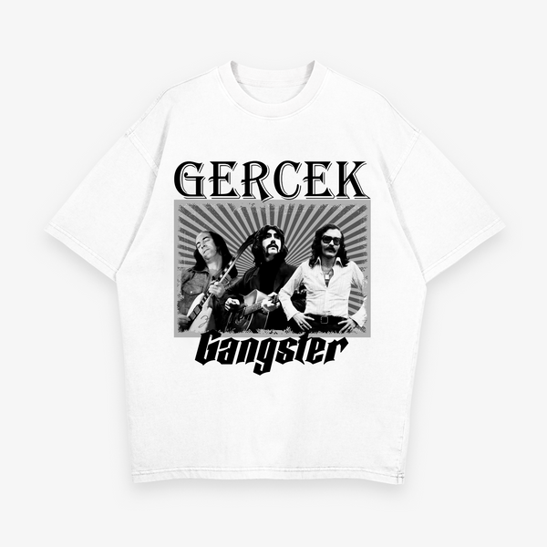 GERCEK GANGSTER - Camisa extragrande VACANTE