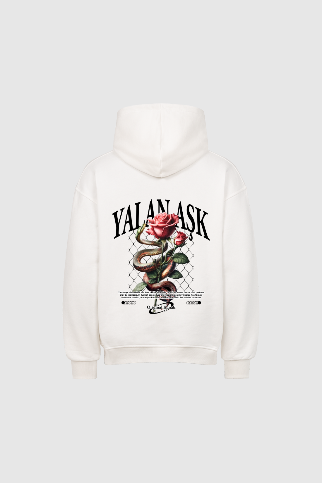 YALAN ASK - Oversized Hoodie