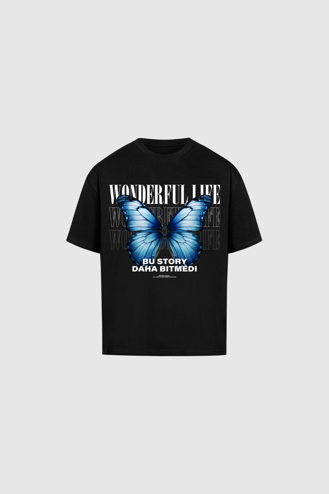 WONDERFUL LIFE - HEAVY OVERSIZED T-SHIRT