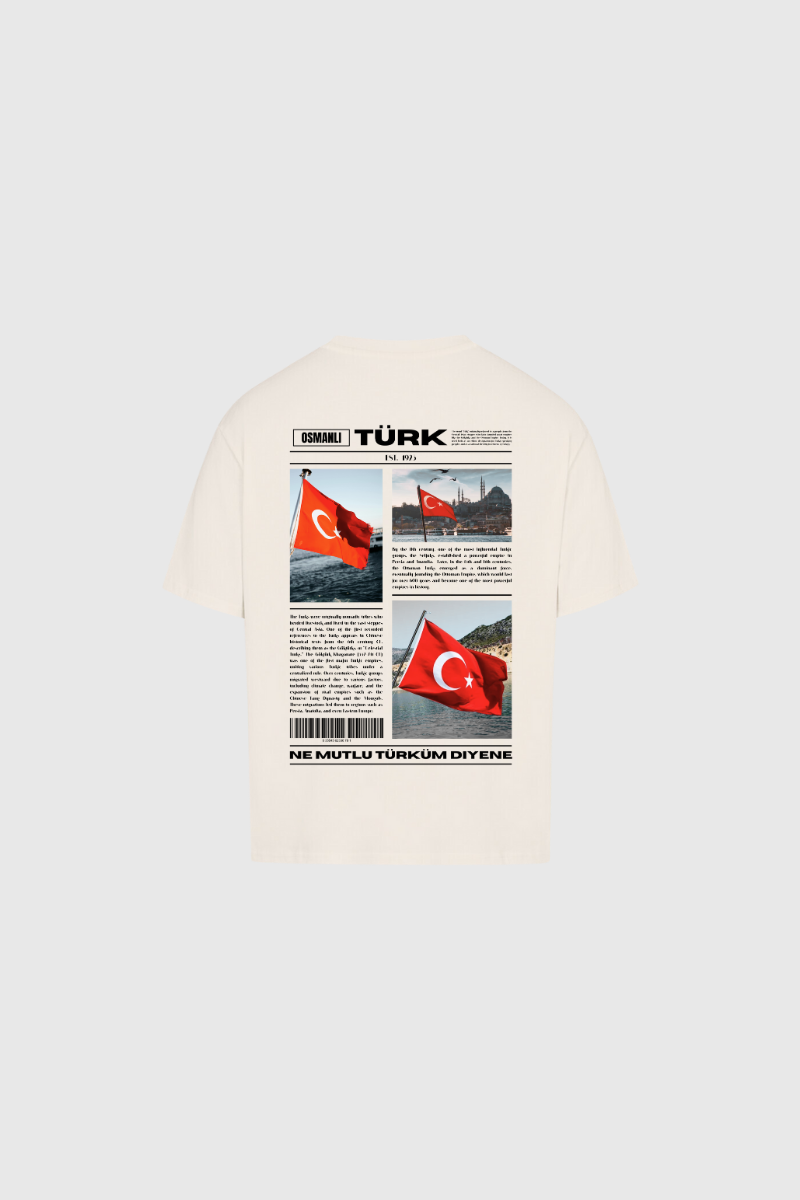 TÜRK - Oversized Shirt Backprint