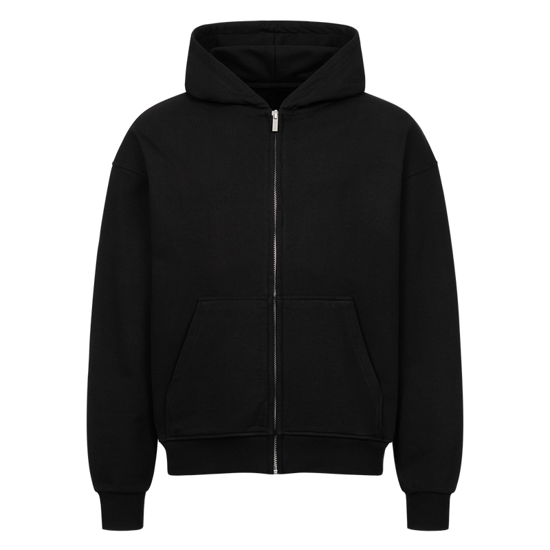 NO TIME FOR ASK - HEAVY ZIP HOODIE
