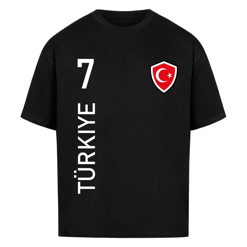 TÜRKIYE - Customize Oversized Shirt