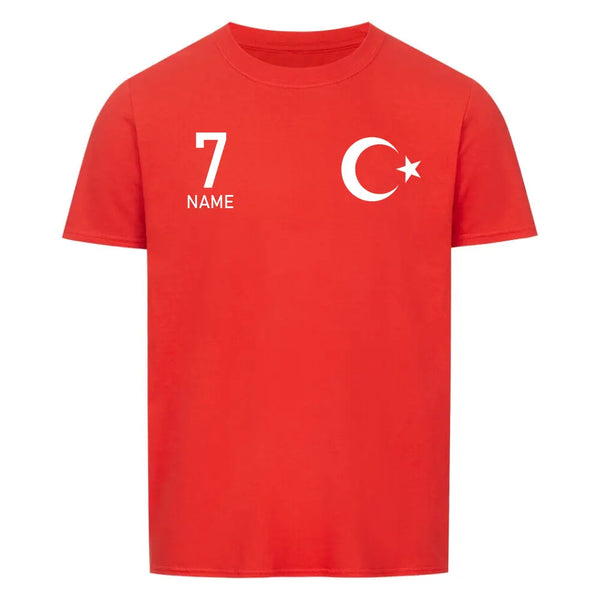 Türkei - EM-Edition T-Shirt Personalisierbar
