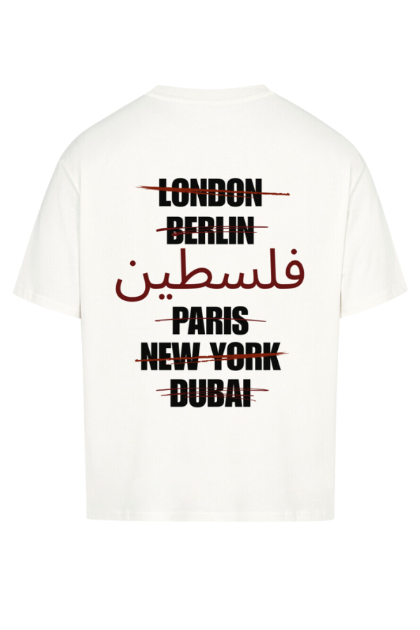 فلسطين (FALASTIN) - OVERSIZED SHIRT***