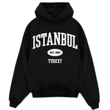ISTANBUL - SWEAT À CAPUCHE OVERSIZE ÉPAIS