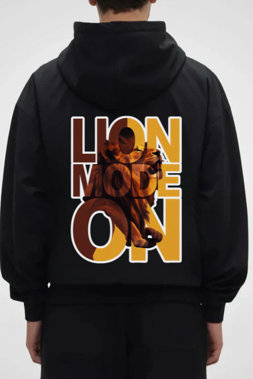 LION MODE ON - Oversized Hoodie