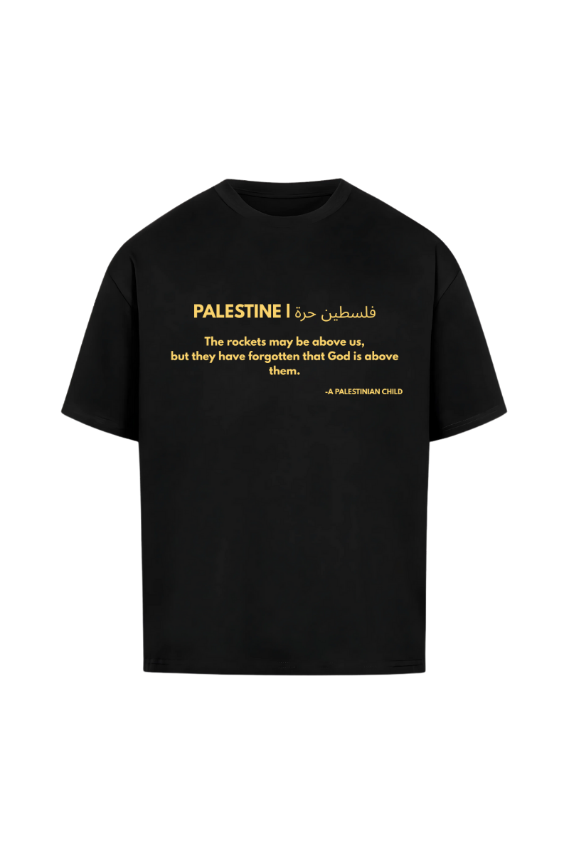 A PALESTINIAN CHILD - OVERSIZED SHIRT***