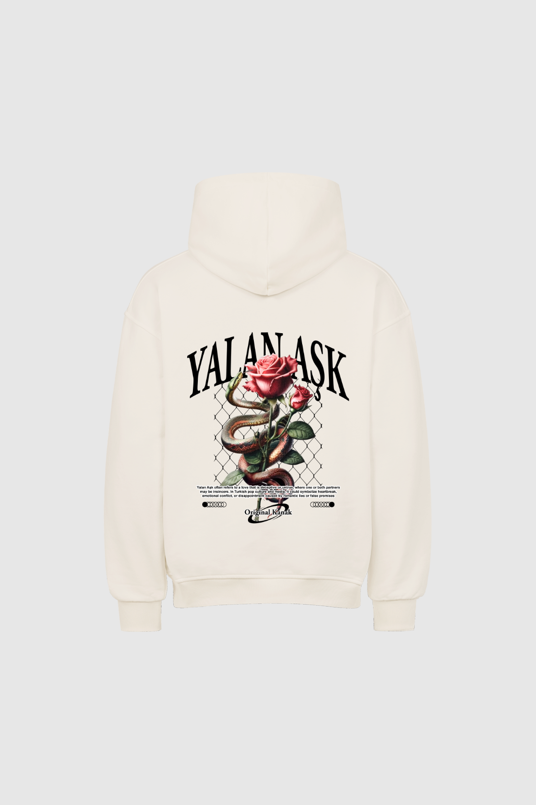 YALAN ASK - Oversized Hoodie