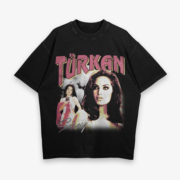 TURKAN - Camisa pesada de gran tamaño