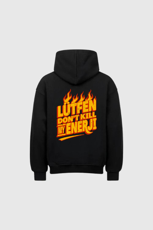LÜTFEN MY ENERJI - Oversized Hoodie