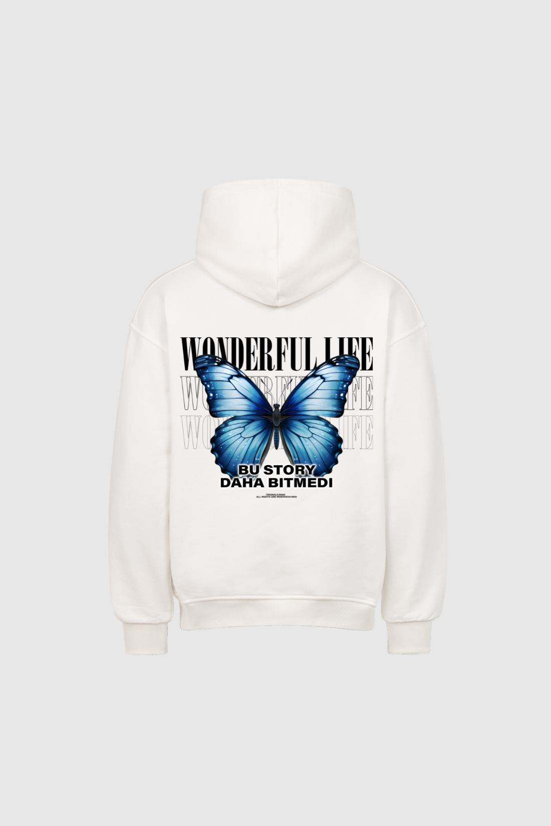 WONDERFUL LIFE - HEAVY OVERSIZED HOODIE