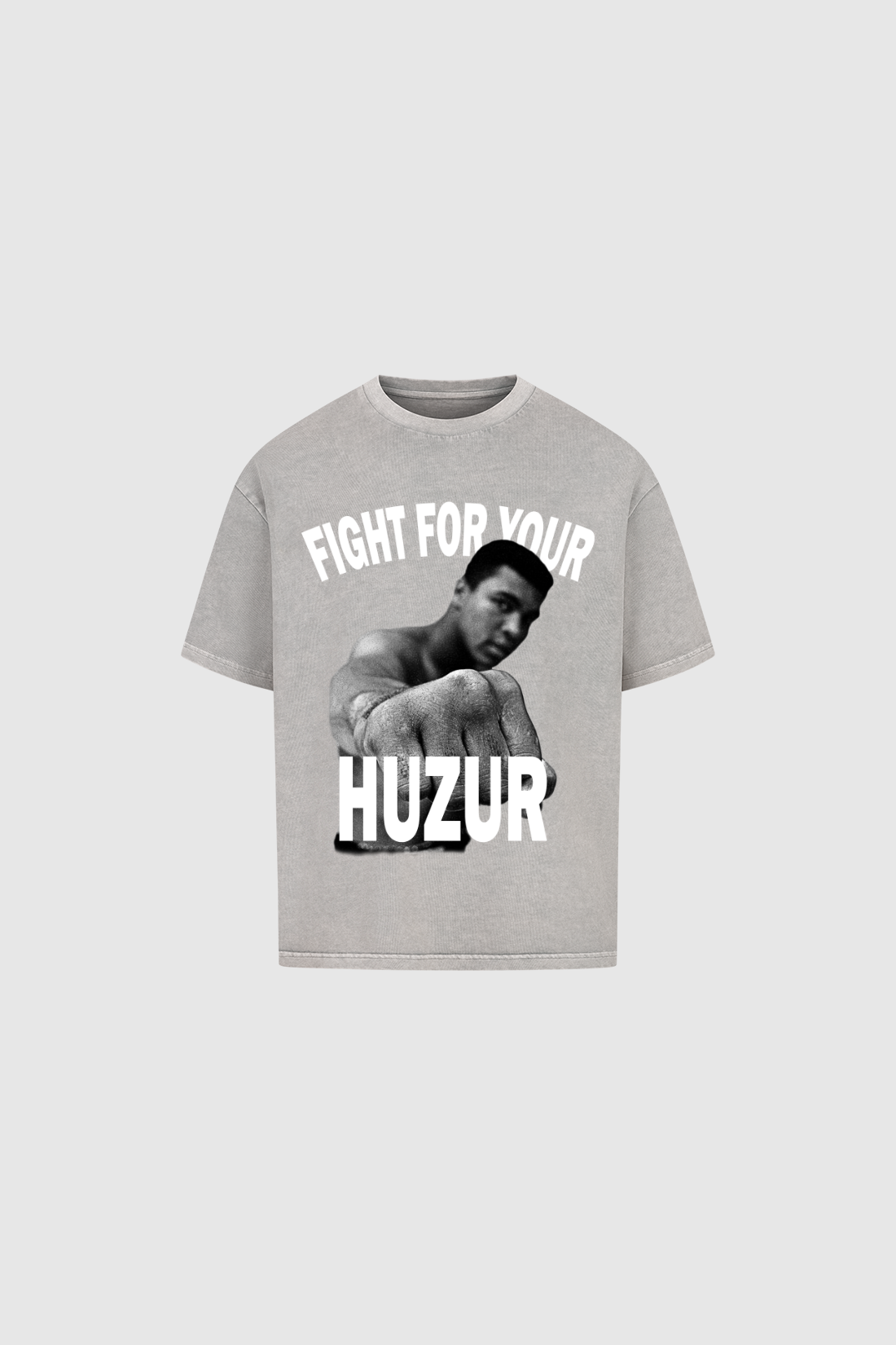 FIGHT FOR YOUR HUZUR - Oversized Shirt