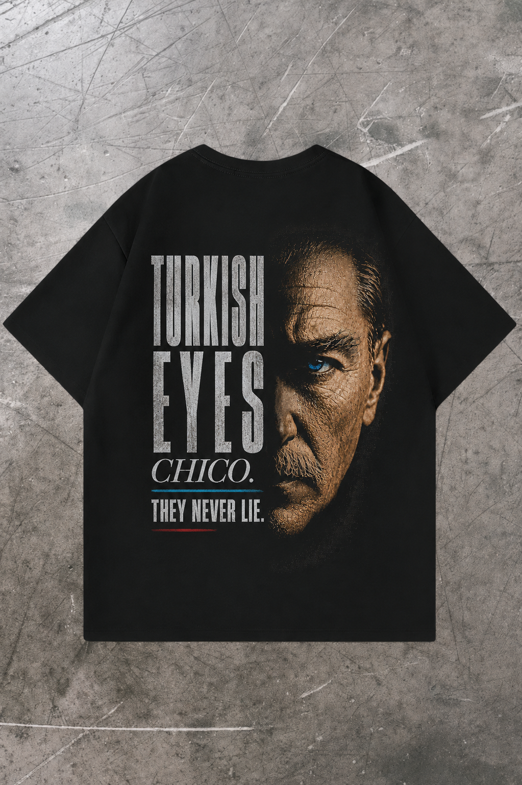 TURKISH EYES - ATATÜRK SHIRT- OVERSIZED SHIRT