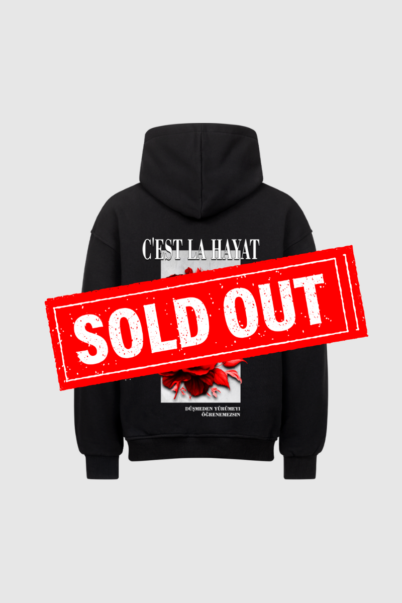 C'EST LA HAYAT - Oversized Hoodie