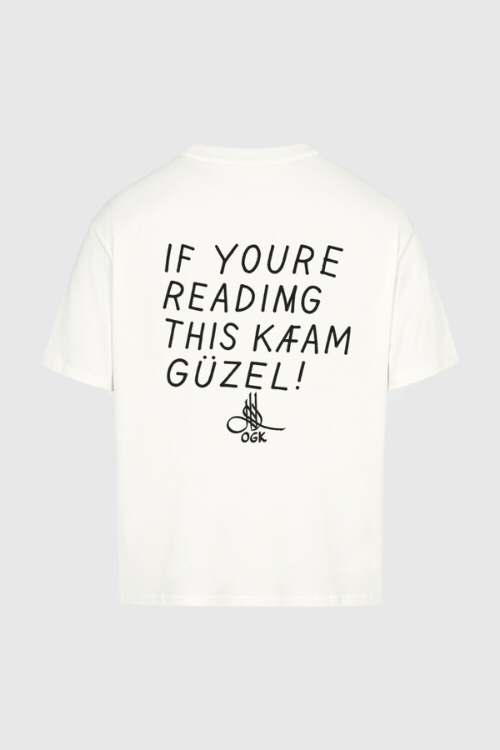 IF YOURE - OVERSIZED SHIRT