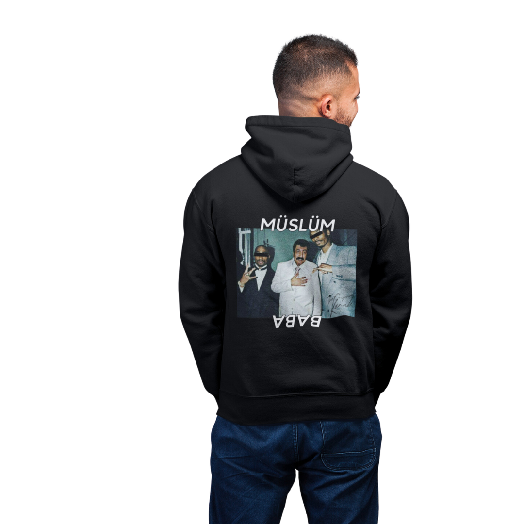 MÜSLÜM BABA - Premium Hoodie Backprint