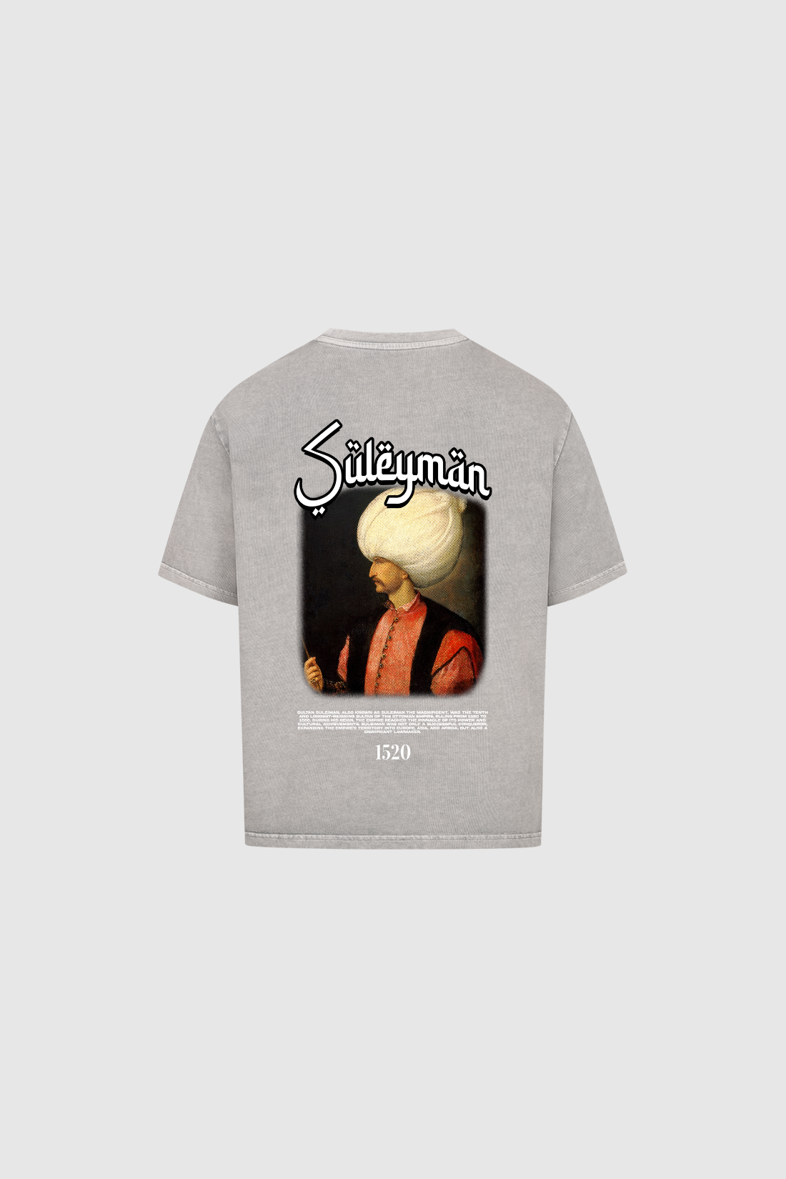 SÜLEYMAN - Oversized Shirt Backprint