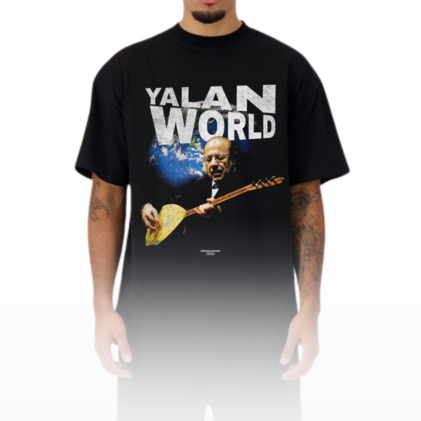 YALAN WORLD - Zwaar oversized shirt
