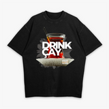 DRINK CAY - ÖVERSTOR T-SHIRT