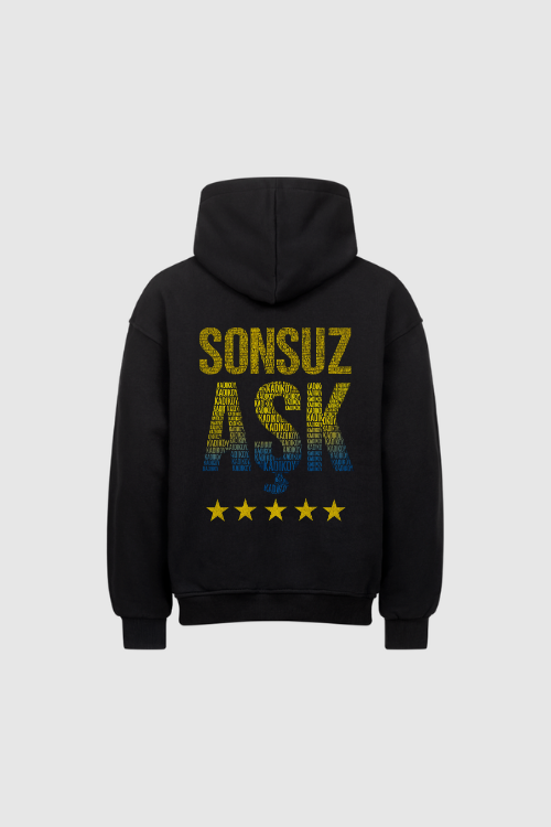 FB Sonsuz Ask - Oversized Hoodie