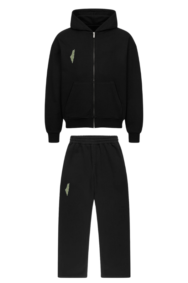 OLIVE - TRACKSUIT ZIPPER SET***