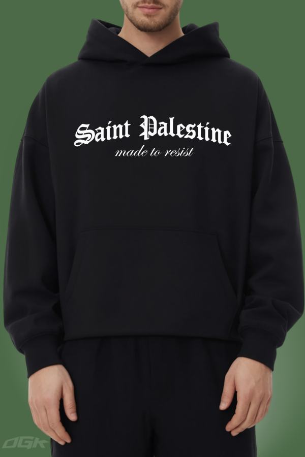 SAINT PALESTINE - OVERSIZED HOODIE***