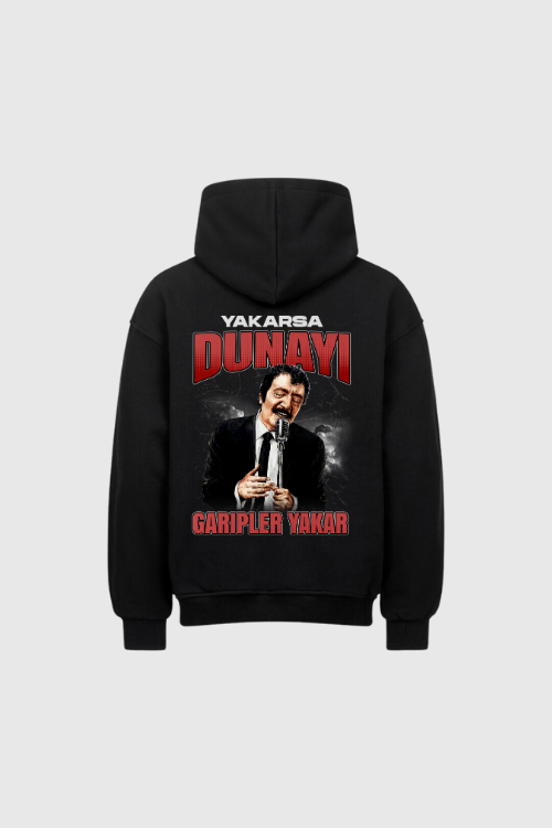 YAKARSA - Oversized Hoodie