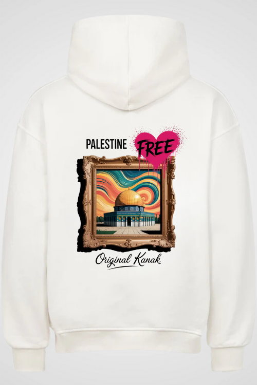 PALESTINE FREE - OVERSIZED HOODIE***