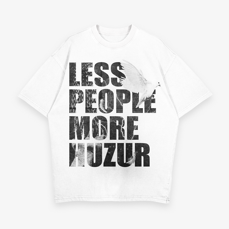 MORE HUZUR - Zwaar oversized shirt