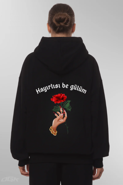HAYIRLISI GÜLÜM - Oversized Hoodie