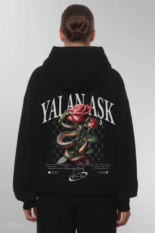 YALAN ASK - Oversized Hoodie