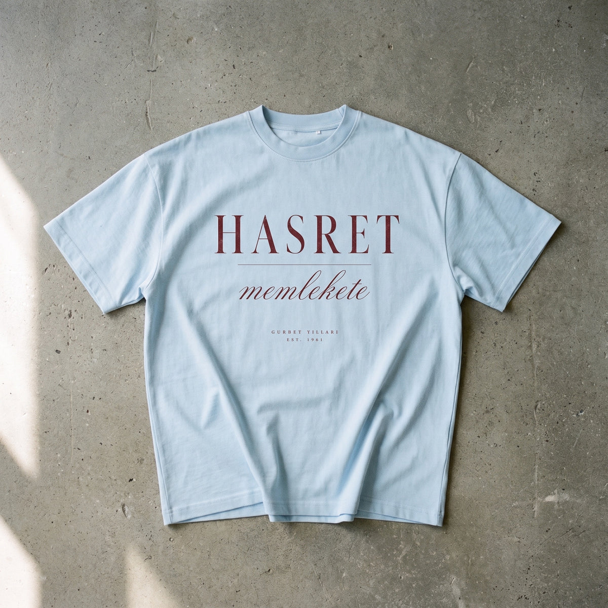 HASRET MEMLEKETE - OVERSIZED SHIRT