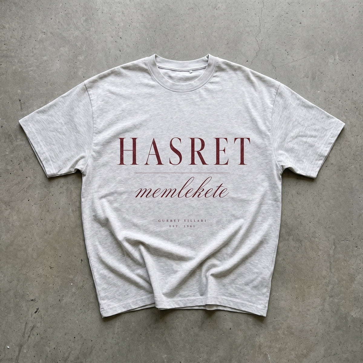 HASRET MEMLEKETE - OVERSIZED SHIRT