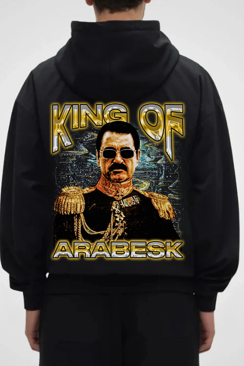 KING OF ARABESK - Oversized Hoodie