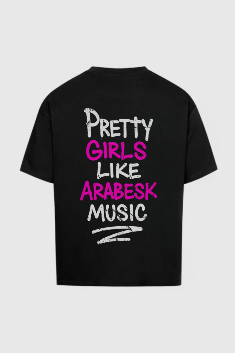 PRETTY GIRLS LIKE ARABESK - Oversized Shirt