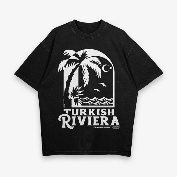 TURKISH RIVIERA - Zwaar oversized shirt