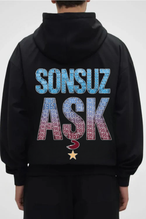 TBZ Sonsuz Ask - Oversized Hoodie