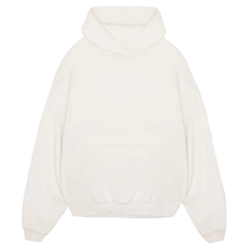 Plain white oversized sales hoodie
