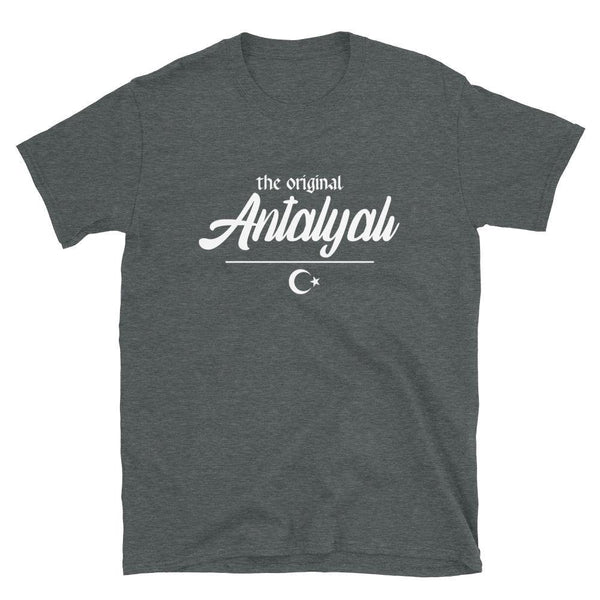 The Original Antalyali - Unisex-T-Shirt Dunkles Heather / S - Original Kanak